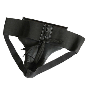 Protection de l'aine en cuir de vachette de qualité supérieure, équipement de sécurité pour la boxe, logo personnalisé OEM - Product Image 6