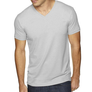 เสื้อยืดคอวีแบบกำหนดเองสำหรับแบรนด์ส่วนตัว Next Level Apparel ขายส่งเสื้อยืดผ้าฝ้ายเนื้อนุ่มแบบเปล่า ผู้ผลิตเสื้อยืดจำนวนมาก - Product Image 5