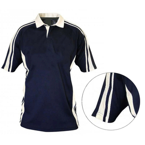 Voxstyle Enterprises VE-13 Black Line Casual <b>Collar</b> <b>T</b>-<b>Shirts</b> for Men Breathable Short Sleeve Cotton Bamboo Canvas Fabric - Product Image 1