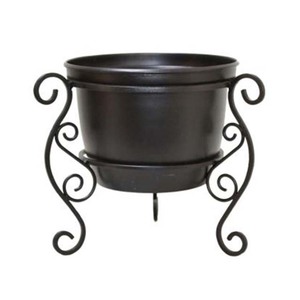 Macetas Metálicas para Plantas con Soporte, Modernas, para Interiores y Exteriores, con Maceta Incluida - Product Image 3