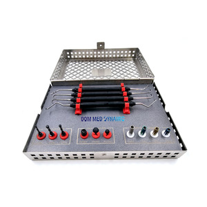 Kit manual de elevación de senos dentales, abordaje lateral crestal, fresas de diamante, tope de profundidad, instrumentos de cirugía de implantes de acero inoxidable, CE - Product Image 1