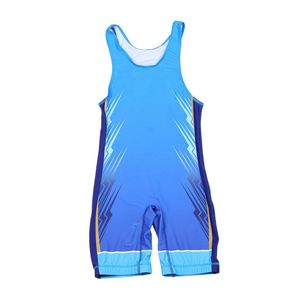 Uniforme de lucha libre de alta calidad con diseño personalizado para hombres, ideal para deportes de equipo y competición individual. - Product Image 1