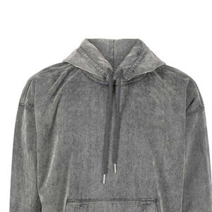 ผลิตเสื้อฮู้ดดี้โอเวอร์ไซส์แบบวินเทจสั่งทำพิเศษสำหรับผู้ชาย คุณภาพสูง ผ้าฝ้ายเฟรนช์เทอร์รี่ 100% หนัก 400gsm - Product Image 5