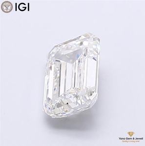 Diamante Cultivado en Laboratorio CVD, Corte Esmeralda, Claridad VVS1, Color F, 1.50 Quilates, con Certificado IGI, para un Centro de Anillo Impresionante - Product Image 6