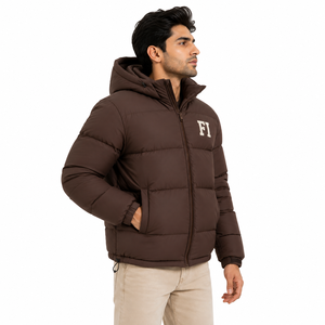 Fashion Hooded Puffer <b>Jacket</b> Quilted Insulated Winter Casual Outdoor Wear Full Zip Quilted Warm Casual Outdoor OEM Men's <b>Jackets</b> - Product Image 4