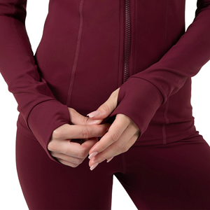 Ensembles de sport pour femmes de haute qualité, respirants et doux pour la peau, couleur unie, amincissants, pour la course en extérieur et le yoga - Product Image 4