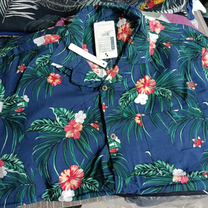 Chemise à manches courtes pour homme, imprimé AOP, 100% coton satiné, décontractée, motif uni, respirante, durable, look estival parfait - Product Image 3