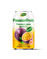 Betrouwbare drankenleverancier: 330ml premium kwaliteit gesteriliseerd passievruchtensap, kant-en-klaar, garandeert goede smaak.