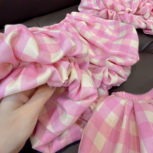 กางเกงขาสั้นเอวยางยืดผ้าฝ้ายผสมคุณภาพสูง ผลิตในเวียดนาม สไตล์หวาน ทรงปกติ ปรับแต่งได้ มีสินค้าพร้อมส่ง - Product Image 3