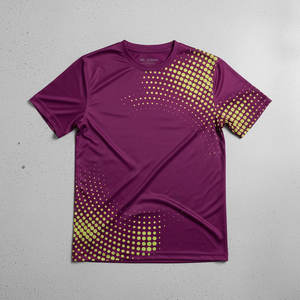 Camiseta Deportiva Personalizada OEM para Hombre, Transpirable, de Secado Rápido, para Gimnasio, Running, Fútbol, Entrenamiento, Servicio OEM - Product Image 4