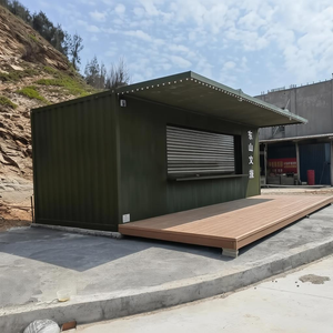 Maison conteneur préfabriquée moderne à faible coût, maison modulaire, cuisine mobile pliable, bureau, magasin, conteneur médical étanche à <span class=keywords><strong>vendre</strong></span> - Product Image 1