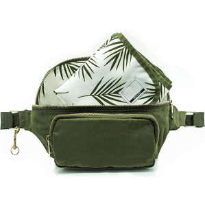 Sac banane imperméable pour couches de bébé avec logo personnalisé – Sac de voyage pour maman, sac banane pour femme - Product Image 1