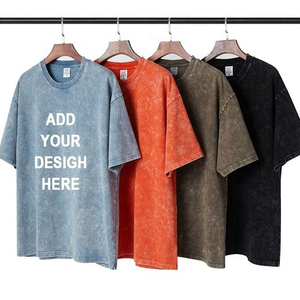 Camiseta Oversize al por Mayor, Nuevo Diseño, Camiseta Oversize de Verano para Hombre, Diseño con MOQ Bajo, Camiseta Oversize 2026 - Product Image 6