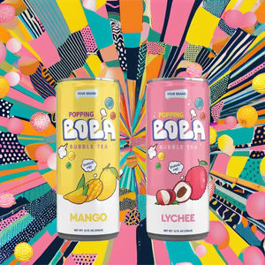 Bebida Tan Do, Lata de 330 ml, Jugo de Frutas Boba, 10 Sabores, 24 Latas/Caja, 24 Meses de Caducidad, Mejor Servir Frío, HACCP, Halal, FSSC - Product Image 1