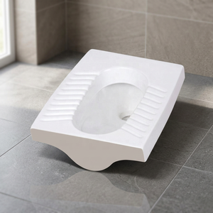 1st Grade OEM <b>Ceramic</b> Orissa <b>Pan</b> 21 Inch Squatting Toilet White Indian African Style Cheap Price Export Sanitary Ware - Product Image 1