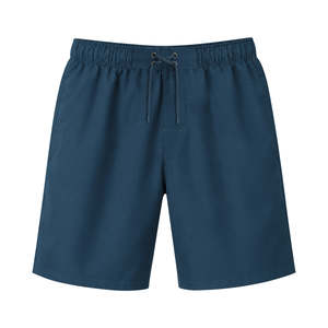 Shorts décontractés pour hommes avec cordon de serrage, sans couture, 100% coton, couleur unie, légers, séchage rapide, coupe-vent, respirants, grandes tailles - Product Image 4