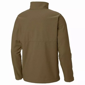 Wholesale Men Winter Denim Softshell <b>Slim</b> <b>Fit</b> Stand Collar Windproof <b>Jacket</b> Front Logo Cotton Lining New Design for Sale - Product Image 2