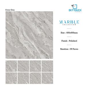 Export Quality grey 600*600mm Porcelain Interior Room Floor Tile Ceramic Porcelain Tile Flooring Living Room - Product Image 3