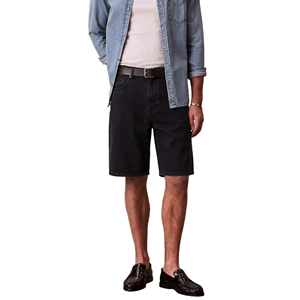 Shorts en jean pour homme de haute qualité, coupe classique avec poches, 100% coton, vêtements de mode d'été - Product Image 1
