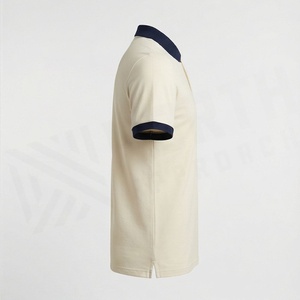 เสื้อโปโลผู้ชายแบบกำหนดเอง OEM แฟชั่นคุณภาพสูง เสื้อยืดดีไซน์เรียบง่ายสำหรับกอล์ฟ เสื้อผ้าระบายอากาศสำหรับออกกำลังกาย เสื้อท็อปส์ฤดูร้อนทรงพอดีตัว - Product Image 3