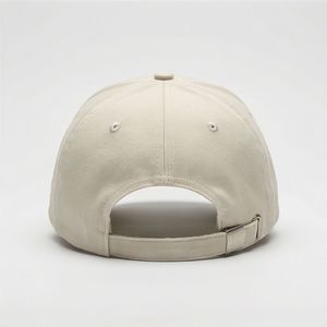Casquette de baseball unie crème, style sport, estivale et respirante, à motif, universelle, populaire, élégante, pour femme HQ - Product Image 2