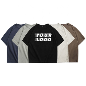 เสื้อยืดคอตตอน 100% คุณภาพสูง ปี 2026 ขายส่ง น้ำหนัก 250gsm ทรงโอเวอร์ไซส์ สกรีนโลโก้ตามสั่ง เสื้อยืดหนาน้ำหนักมากสำหรับผู้ชาย - Product Image 1