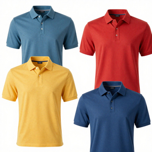 เสื้อเชิ้ตผู้ชายแบบสั่งทำพิเศษ ผ้าเจอร์ซีย์ 100% ผ้าฝ้าย ลายเรียบ แขนสั้น กันยับ คุณภาพสูง บริการ OEM - Product Image 6