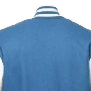 Chaqueta Varsity con Cuello Alto, Construcción de Lana, Parche con Letras en Relieve, Diseño de Parches para Eventos Deportivos Juveniles y Fiestas Escolares - Product Image 2