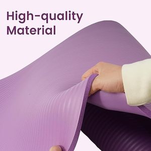 Tapis de yoga en caoutchouc naturel souple, couleurs unies personnalisées, caoutchouc original, écologique, haute qualité, vente en gros, OEM - Product Image 2