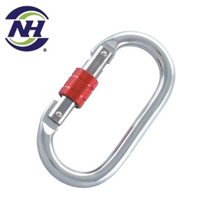 Alliage d'acier à haute résistance EN362 EN12275 de Carabiners en acier s'élevant de vitesse de sécurité minière industrielle certifié - Product Image 3