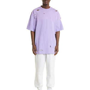 Premium Quality Men Distressed <b>T</b> <b>Shirt</b> Latest Style Affordable Rate Hot Selling Distressed <b>T</b> <b>Shirt</b> With Custom Logo/Colors - Product Image 3