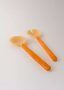 Cuillère de service contemporaine en résine, manche long, écologique, finition miroir, accessoire de cuisine, pour fêtes, cadeau de mariage, décorative - Product Image 4