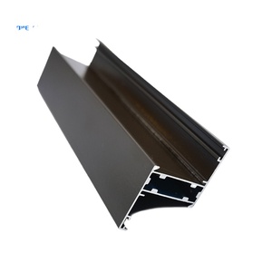 Piezas de aluminio personalizadas por CNC, extrusión de aluminio, perfil de aluminio para muro cortina - Product Image 2