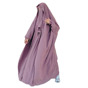 HN Impex Women's Abaya 2025 New Design Customizable Polyester High Neck Long Sleeve Ankle Length Breathable Embroidery <b>Islamic</b> - Product Image 4