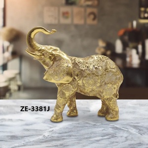 Escultura de Metal de Primera Calidad, Pieza Decorativa Elegante para Villas de Lujo, Estatua de Animal de Metal Fundido a Mano Creativa - Product Image 1