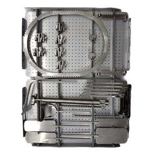 Sistema de retractores quirúrgicos abdominales con caja de esterilización, estilo Bookwalter, instrumentos quirúrgicos de grado hospitalario en venta - Product Image 2