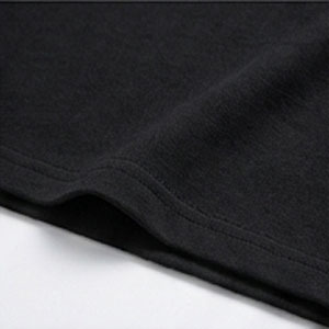 T-shirt Homme Personnalisé Deux Pièces 100% Coton Manches Longues Col Rond Sérigraphié Respirant 2-en-1 Superposé Décontracté Vente en Gros - Product Image 4