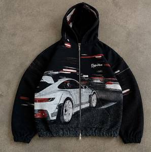 Suéter de Punto Negro Personalizado para Hombre, Corte Regular, Color Sólido, Ropa Casual de Invierno, Material 100% Acrílico, Fabricante - Product Image 1