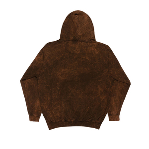 New Arrival Streetwear Custom Front Vintage Acid Wash Pullover Hoodie Heavyweight Cotton Fleece Oversized Winter Men Women - Product Image 3