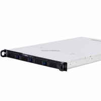 Chasis de Servidor en Rack 1U OEM, Color Negro, para Almacenamiento, GPU, Servidor de Almacenamiento en la Nube, con Ventilador, Disponible para Personalización