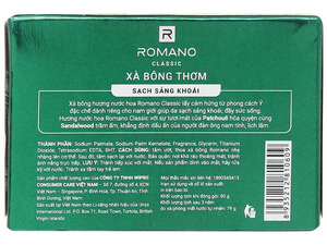 Romano Bar <b>Soap</b> Classic 90g - Product Image 2