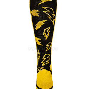 Winter 100% <b>Wool</b> Knitted Soccer <b>Socks</b> with Cuff Logo-Lightweight Breathable Athletic <b>Socks</b> for Practice Running & Sports Use - Product Image 3