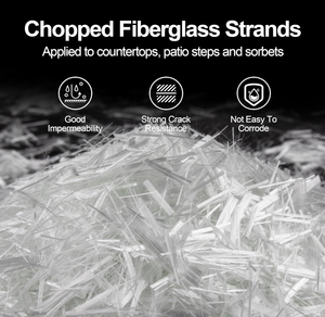 Fibres <span class=keywords><strong>de</strong></span> <span class=keywords><strong>verre</strong></span> coupées <span class=keywords><strong>de</strong></span> qualité supérieure pour béton armé, 12,0 mm, fibres <span class=keywords><strong>de</strong></span> <span class=keywords><strong>verre</strong></span> coupées pour <span class=keywords><strong>ciment</strong></span> - Product Image 6