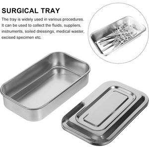 Caja de Instrumentos Quirúrgicos de Acero Inoxidable de Alta Calidad, Resistente a la Corrosión, Reutilizable, CE ISO OEM ODM, Proveedor Mayorista - Product Image 2