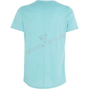 Camisetas Lisas de Alta Calidad 100% Algodón Jersey, Ligeras, Transpirables, de Secado Rápido, al por Mayor, Personalizadas para Hombre - Product Image 2
