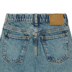 Pantalon en jean pour garçons, coupe slim, délavage vintage, tissu doux au toucher, taille ajustable, durable, pour usage quotidien décontracté, tendance 2026 - Product Image 6