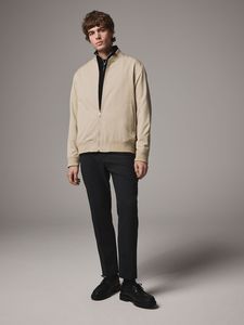 <b>Men's</b> Spring Fall Casual Slim Fit <b>Thin</b> Lightweight Outwear Sportswear Bomber <b>Jacket</b> Coat <b>Men</b> <b>Jacket</b> - Product Image 4