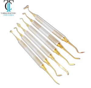 Kit de Instrumentos Dentales de Acero Inoxidable para Restauración, Herramientas de Relleno Autoclavables con Certificación CE - Product Image 5