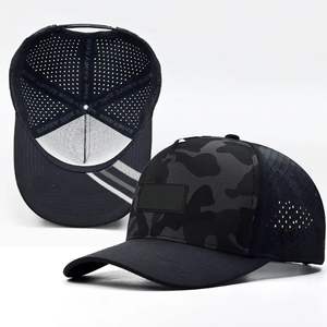 Casquette de camionneur fiable pour homme, dos en maille, réglable, avec broderie de logo personnalisé, pour sports de plein air - Product Image 2