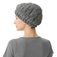 Bonnet en satin noir uni, unisexe, style décontracté, toutes saisons, taille adulte